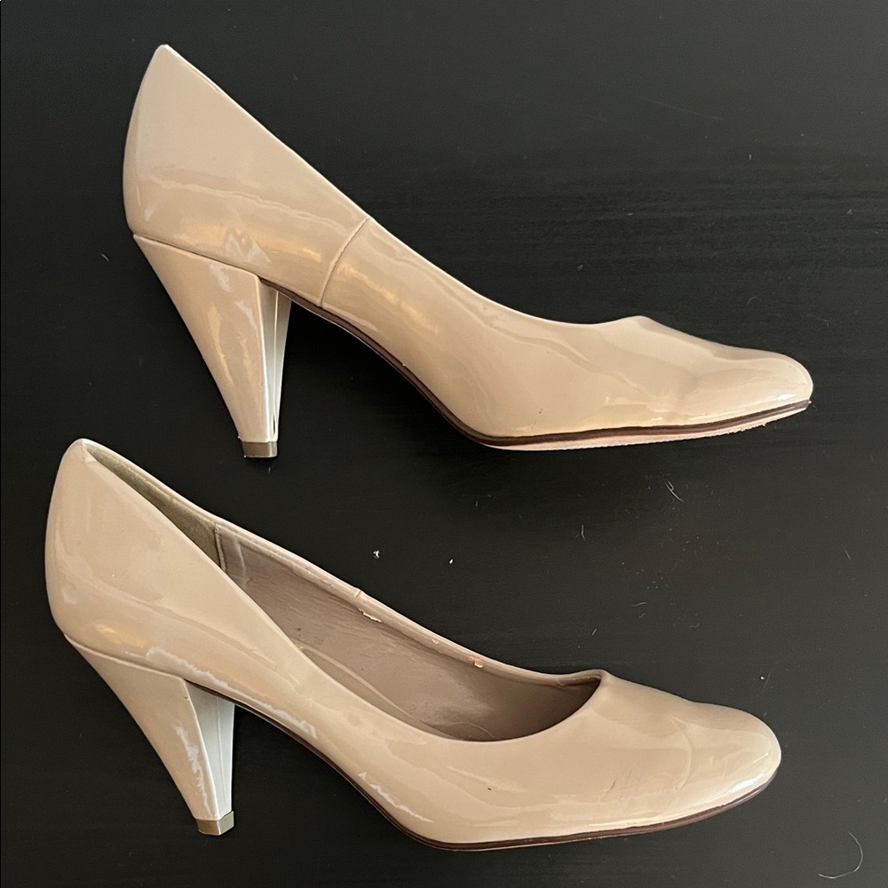 Call It Spring Nude Heels size 7.5 - Picture 3 of 7
